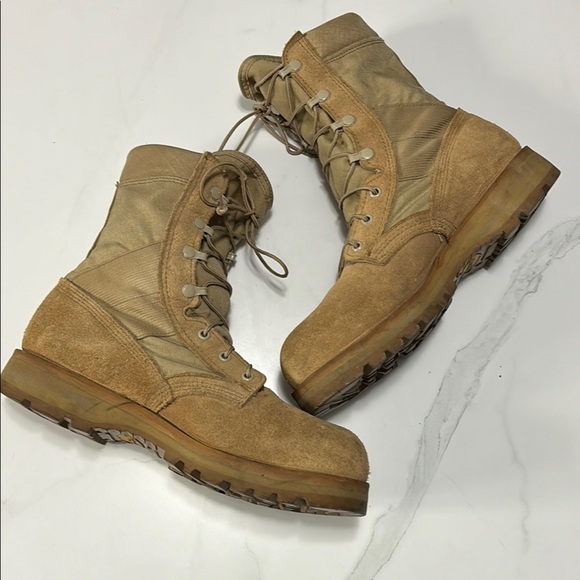 Men's Tan Tactical Boots - Picture 6 of 7